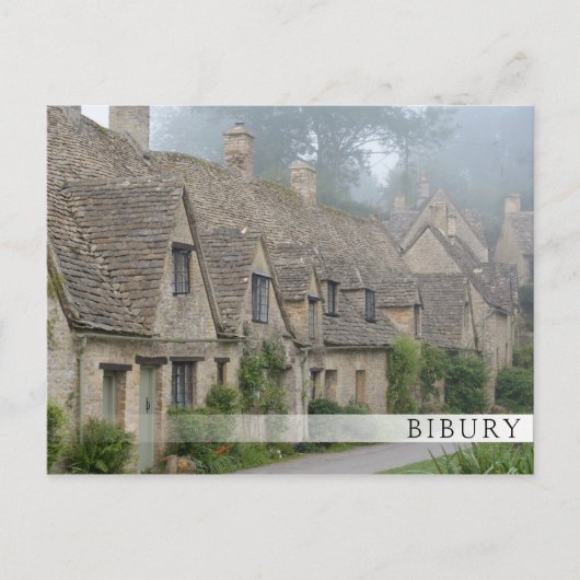 Carte Postale Arlington Row, Bibury dans les Cotswolds (Devant)