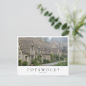 Carte Postale Arlington Row maisons, Bibury dans les Cotwolds (Debout devant)