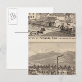 Carte Postale Arlington Vermont (Devant / Derrière)