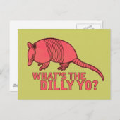 Carte Postale Armadillo (Devant / Derrière)