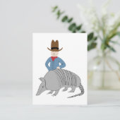 Carte Postale Armadillo Cowboy (Debout devant)