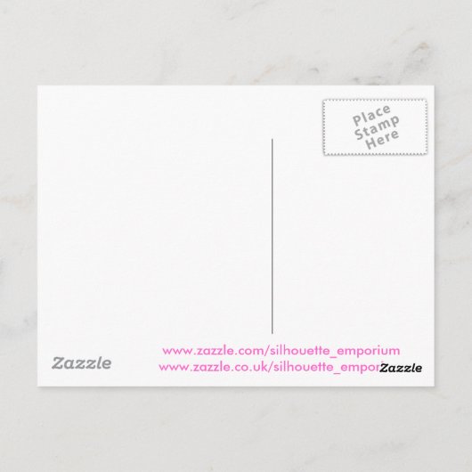 Carte Postale Armadillo rose (Dos)