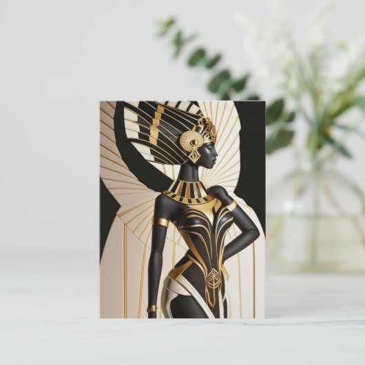 CARTE POSTALE ARMANA REEN #3 POSTCARD (Debout devant)