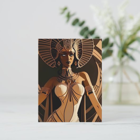 CARTE POSTALE ARMANA REEN #4 POSTCARD (Debout devant)