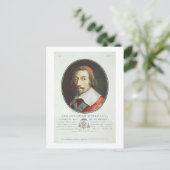 Carte Postale Armand Jean Duplessis, Cardinal, Duc de Richelieu (Debout devant)