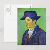 Carte Postale Armand Roulin par Vincent van Gogh (Devant / Derrière)