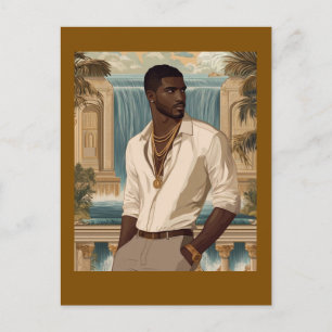 CARTE POSTALE ARMANE HOMMES N° 1