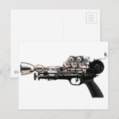 Carte Postale Arme à vapeur (Devant / Derrière)