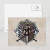 Carte Postale Arme De L'Armée Des Nains (Devant / Derrière)
