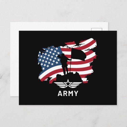 Carte Postale Armée (Devant / Derrière)