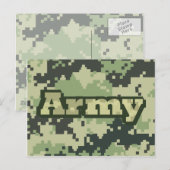 Carte Postale Armée (Devant / Derrière)