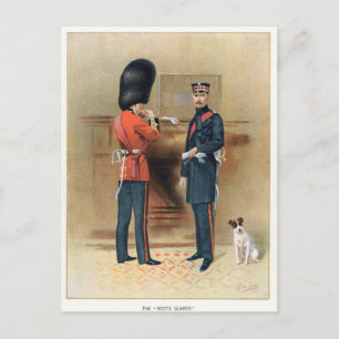 Carte Postale Armée britannique - Les Gardes Écossaises
