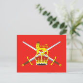 Carte Postale Armée britannique, Royaume-Uni (Debout devant)