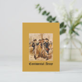 Carte Postale Armée continentale (Debout devant)