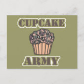 Carte Postale Armée Cupcake (Devant)