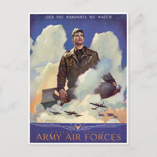 Carte Postale Armée de l'air (Devant)