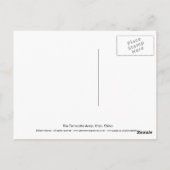 Carte Postale Armée de terre (Dos)