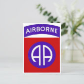 Carte Postale Armée de terre 82e (Debout devant)