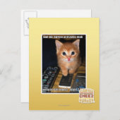 Carte Postale Armée des robots malfaisants (Devant / Derrière)