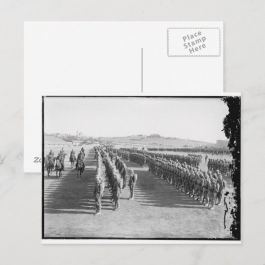 Carte Postale Armée ottomane (Devant / Derrière)