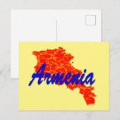 Carte Postale Arménie (Devant / Derrière)