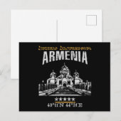 Carte Postale Arménie (Devant / Derrière)
