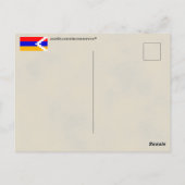 Carte postale arménienne (Dos)