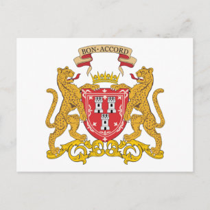 Carte Postale Armoiries D'Aberdeen