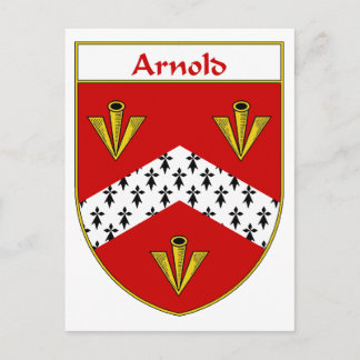 Carte Postale Armoiries d'Arnold/crête de famille