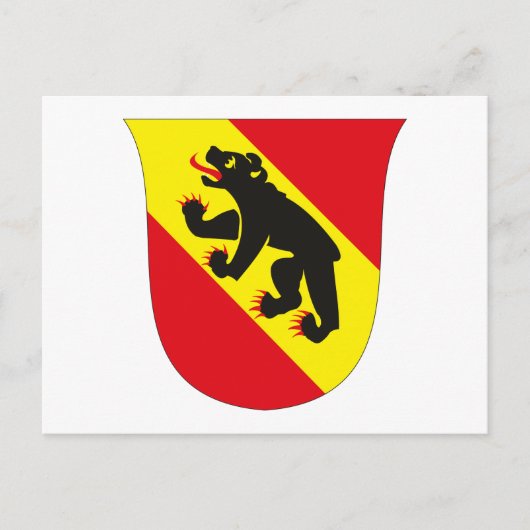 Carte postale Armoiries de Berne (Devant)