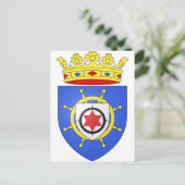 Carte Postale Armoiries de Bonaire (Debout devant)