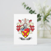 Carte Postale Armoiries de Bruce Family Crest (Debout devant)