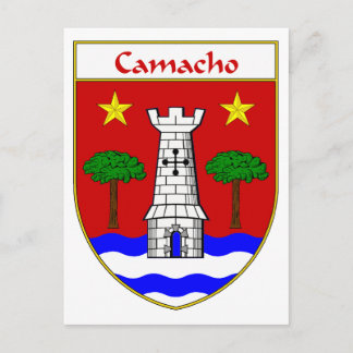 Carte Postale Armoiries de Camacho/crête de famille