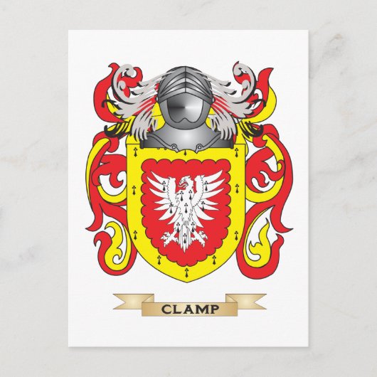 Carte Postale Armoiries de Clamp (Devant)