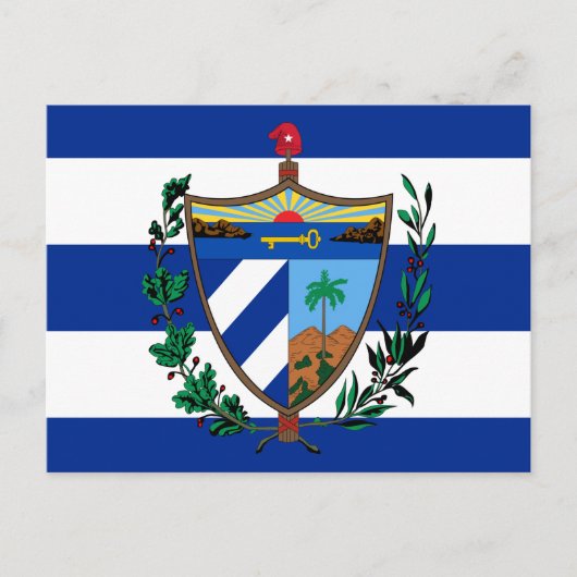 Carte Postale armoiries de cuba (Devant)