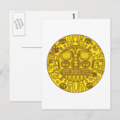 Carte Postale Armoiries de Cuzco (Devant / Derrière)