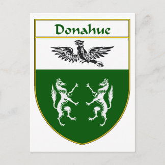 Carte Postale Armoiries de Donahue/crête de famille
