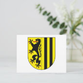 Carte postale Armoiries de Dresde (Debout devant)