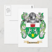 Carte Postale Armoiries de Dunphy (Devant / Derrière)