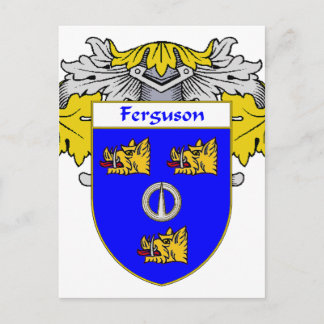 Carte Postale Armoiries de Ferguson/crête de famille (mannequins