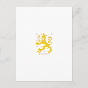 Carte Postale Armoiries de Finlande