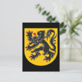 Carte Postale Armoiries De Flandre (Debout devant)