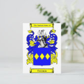 Carte Postale Armoiries de Freeman (anglais) (Debout devant)