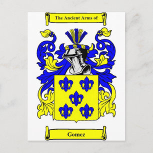 Carte Postale Armoiries de Gomez