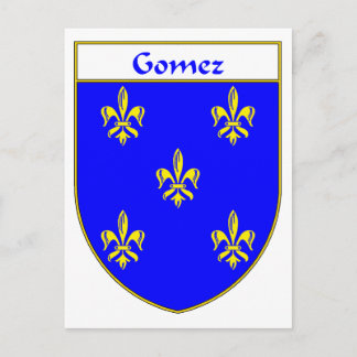 Carte Postale Armoiries de Gomez/crête de famille
