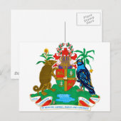 Carte Postale Armoiries de Grenade (Devant / Derrière)