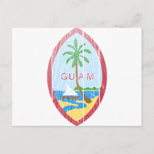 Carte Postale Armoiries De Guam