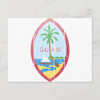Carte Postale Armoiries De Guam