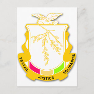 Carte Postale Armoiries de Guinée GN