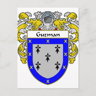 Carte Postale Armoiries de Guzman (mannequin)